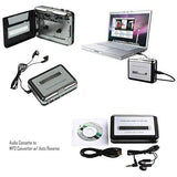 2 in 1 Audio Cassette to MP3 Music converter - shop.livefree.co.uk