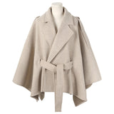 Women Winter Poncho Femme Black Cape Coat S-6XL Plus Size Cloak Ponchos and Capes Poncho Feminino Inverno Cape Femme Ponczo