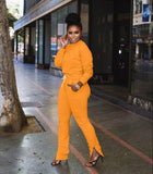 Winter Two Piece Set Women's set Long sleeve TShirt pants suit Casual tracksuit outfit Sweatsuit Sporty