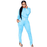 Winter Two Piece Set Women's set Long sleeve TShirt pants suit Casual tracksuit outfit Sweatsuit Sporty