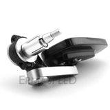 7/8" 22mm CNC Motorcycle Rearview Mirrors Universal Blue Glass Scooter Bar End Handlebar Mirror Rear View Mirror Accessories