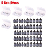 10-50pcs Universal Vacuum Tyre Repair Nail for Car Trucks Motorcycle Scooter Bike Tire Puncture Repair Tubeless Rubber Nails