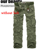 Hot sale free shipping men cargo pants camouflage  trousers military pants for man 7 colors - shop.livefree.co.uk