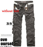 Hot sale free shipping men cargo pants camouflage  trousers military pants for man 7 colors - shop.livefree.co.uk