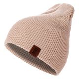 1 Pcs Hat PU Letter True Casual Beanies for Men Women - shop.livefree.co.uk