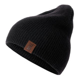 1 Pcs Hat PU Letter True Casual Beanies for Men Women - shop.livefree.co.uk