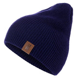 1 Pcs Hat PU Letter True Casual Beanies for Men Women - shop.livefree.co.uk