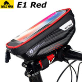 WILD MAN Mountain Bike Bag Rainproof 6.2inch Mobile Phone Case - shop.livefree.co.uk