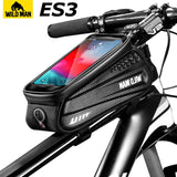 WILD MAN Mountain Bike Bag Rainproof 6.2inch Mobile Phone Case - shop.livefree.co.uk