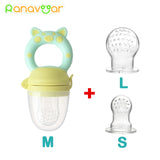 3 In 1 Baby Nipple Fresh Food Fruit Milk Feeding Bottles Nibbler Learn Feeding Drinking Water Straw Handle Teething Pacifier