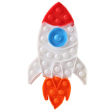 New Fidget Toys Antistress Toys Push Bubble Silicone for Children Adult Stress Reliever Squeeze Board Fidget Game frete grátis