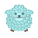 New Fidget Toys Antistress Toys Push Bubble Silicone for Children Adult Stress Reliever Squeeze Board Fidget Game frete grátis