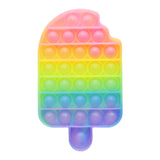 New Fidget Toys Antistress Toys Push Bubble Silicone for Children Adult Stress Reliever Squeeze Board Fidget Game frete grátis