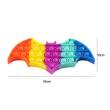 New Fidget Toys Antistress Toys Push Bubble Silicone for Children Adult Stress Reliever Squeeze Board Fidget Game frete grátis