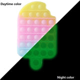 New Fidget Toys Antistress Toys Push Bubble Silicone for Children Adult Stress Reliever Squeeze Board Fidget Game frete grátis