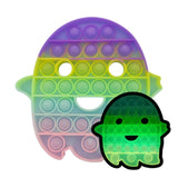 New Fidget Toys Antistress Toys Push Bubble Silicone for Children Adult Stress Reliever Squeeze Board Fidget Game frete grátis