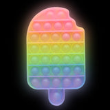 New Fidget Toys Antistress Toys Push Bubble Silicone for Children Adult Stress Reliever Squeeze Board Fidget Game frete grátis