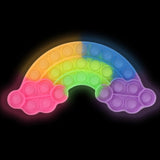 New Fidget Toys Antistress Toys Push Bubble Silicone for Children Adult Stress Reliever Squeeze Board Fidget Game frete grátis