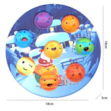 New Fidget Toys Antistress Toys Push Bubble Silicone for Children Adult Stress Reliever Squeeze Board Fidget Game frete grátis