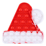 New Fidget Toys Antistress Toys Push Bubble Silicone for Children Adult Stress Reliever Squeeze Board Fidget Game frete grátis