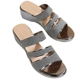 New Wedge Sequined Women's Sandals