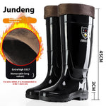 Rain Boots Men's Over The Knee Stockings High Tube Rubber Shoes