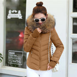 Brown Women'S Parka Jacket Winter Jacket Womens Parkas