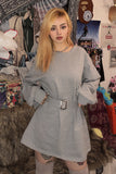 Long sleeved dress qiu dong small person wears weekend