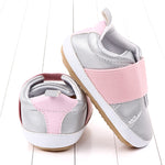 Baby sneakers with rubber soles for baby toddlers