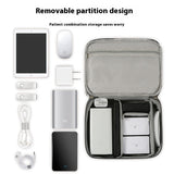 Data Cable Storage Bag Mobile Power Box Travel Portable Digital Accessories Organizing Folders