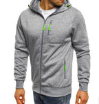 Men Hoodie Cotton Jacket