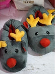 Christmas Shoes Cute Elk Home Slippers