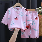 Summer Clothes Cotton Silk Air-conditioning Clothes Baby Clothes