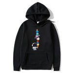 Solar System Planet Starry Sky Hooded Sweater