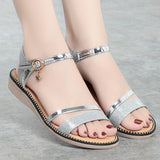 Soft Bottom Non-slip Flat Heel All-matching Low Heel Sandals