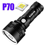 Strong Flashlight Focusing Led Flash Light Rechargeable Super Bright LED Outdoor Xenon Lamp