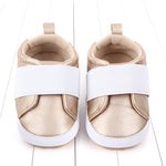 Baby sneakers with rubber soles for baby toddlers