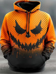 Halloween Horror Pumpkin Head 3D Hoodie