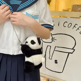 Women's Fashion Little Panda Girl Backpack