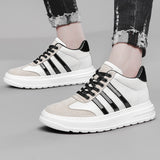 Men's High-top Board Shoes Trendy Korean Casual Height Increasing Shoes