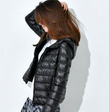 Short Lightweight Thickened Thermal Slim Fit Korean Style White Duck Down Fashionable Jacket