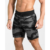 Running training, sports fitness, running, camouflage, casual, five-point shorts