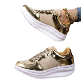 Rocking Bottom Golden Bright Breathable Casual Sneaker