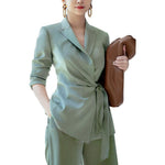 Silk Acetate Summer Suit Jacket