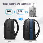 Men's Large-capacity Backpack Multi-functional Business Commute