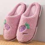 Baotou Indoor Leisure Home Warm Thick Non-slip Wear-resistant Cotton Slippers