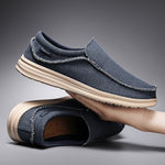 Large Size Canvas Shoes Male Lightweight Slip-on