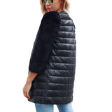 Europe Cloth Autumn Winter PU Jacket Women