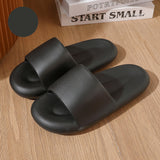 Slip-on Slippers Women's Summer Eva Slippers Indoor Bathroom Couple Household Men's Non-slip Slippers