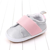 Baby sneakers with rubber soles for baby toddlers